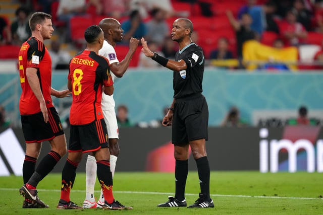 Referee Janny Sikazwe frustrated Canada