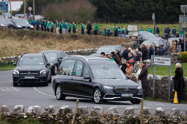 Saoirse Ruane funeral