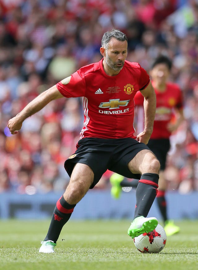 Ryan Giggs during his playing days at Manchester United