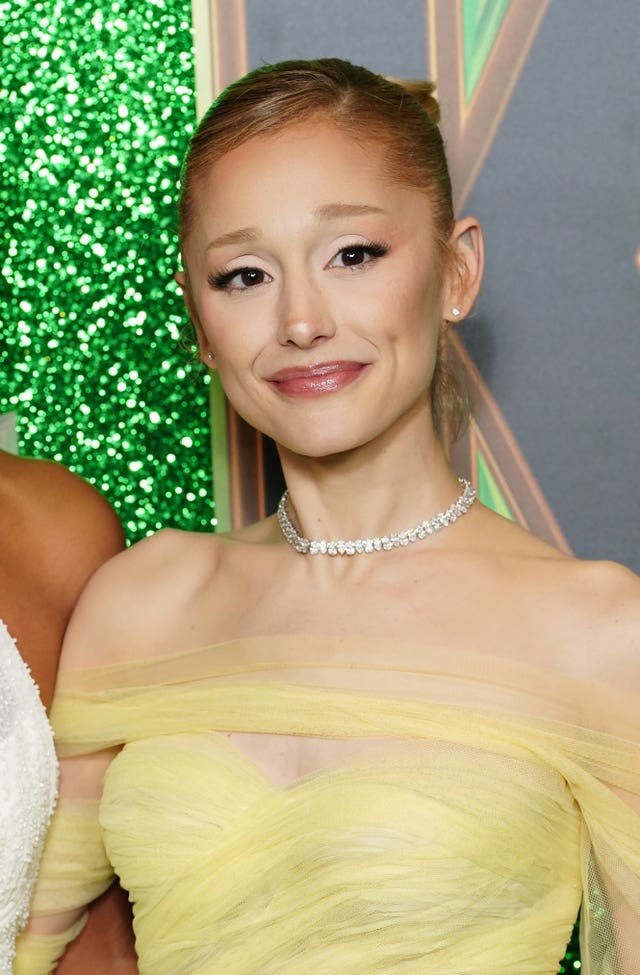 Ariana Grande at the UK premiere of Wicked