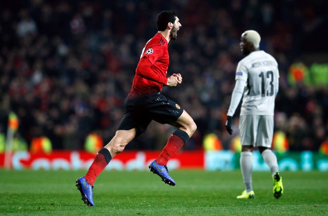 Marouane Fellaini's stoppage-time goal secured victory for United over Young Boys (Martin Rickett/PA).