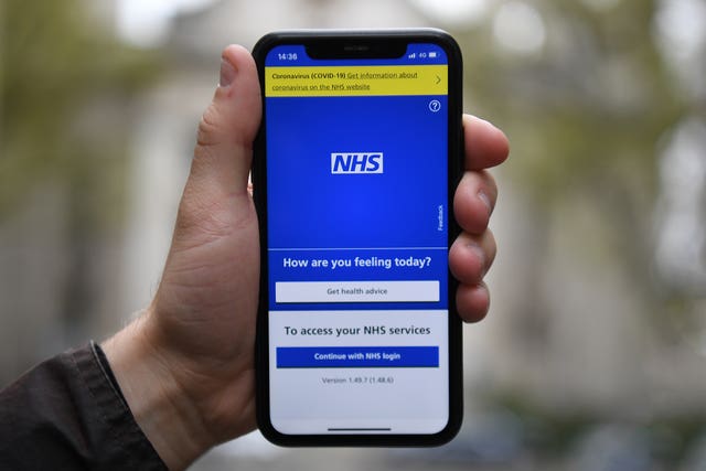 The NHS app will be used to determine ticket-holders' Covid status in the selected events 