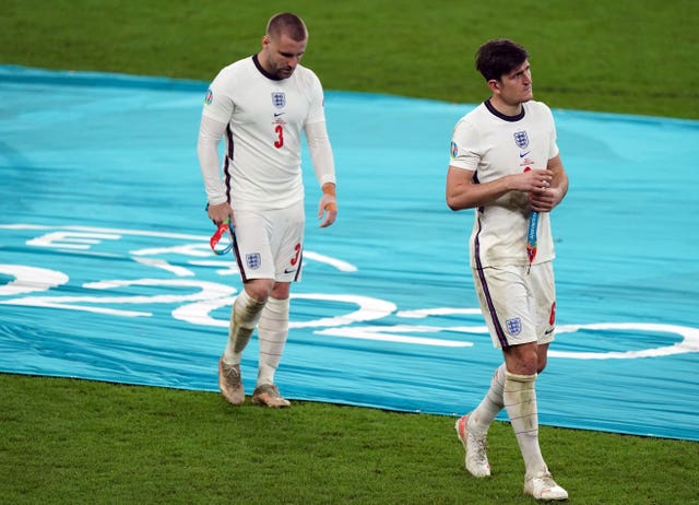 Luke Shaw scored in the Euro 2020 final defeat to Italy