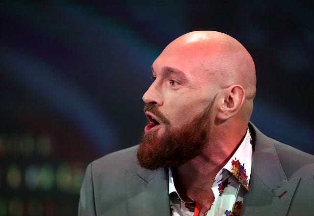 Tyson Fury claims Deontay Wilder is running scared (Steven Paston/PA).