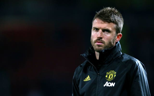 Michael Carrick forms part of Ole Gunnar Solskjaer's backroom staff