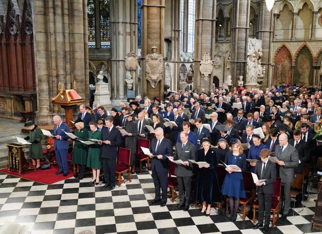 Memorial service for the Duke of Edinburgh