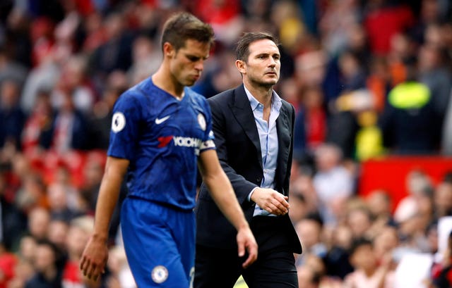 Lampard's first fixture at the helm of the club ended in a 4-0 loss to Manchester United