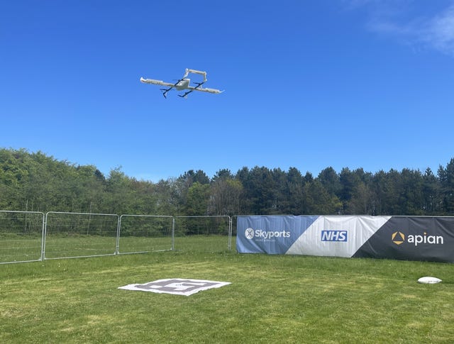 Drones used to transport blood