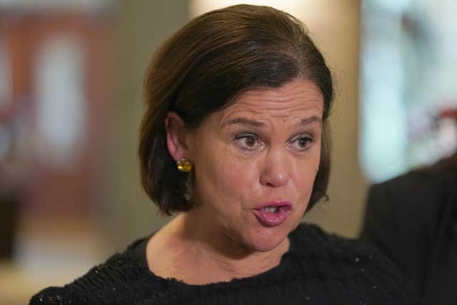 Mary Lou McDonald comments