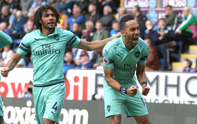 Mohamed Elneny was full of praise when asked about Aubameyang.
