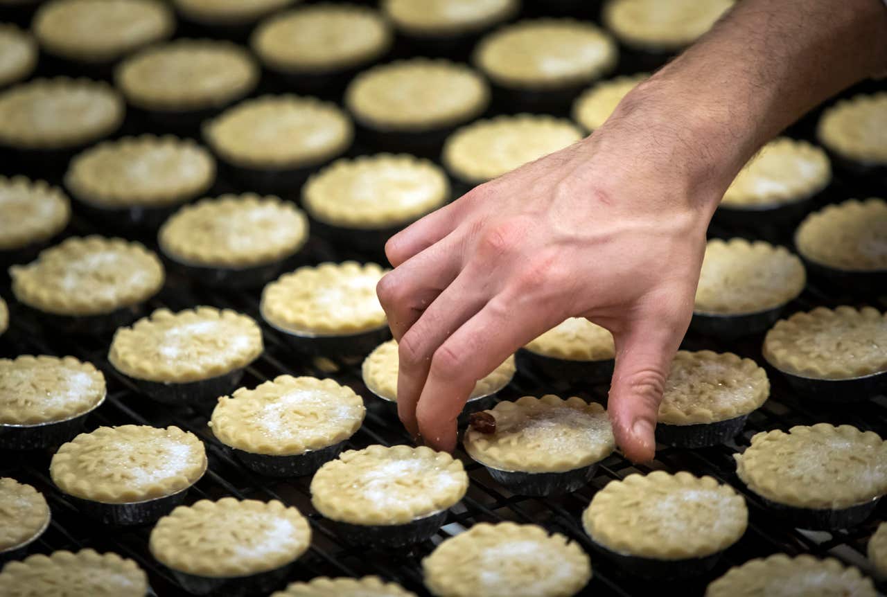 In Video Inside the factory that makes 720 mince pies a minute