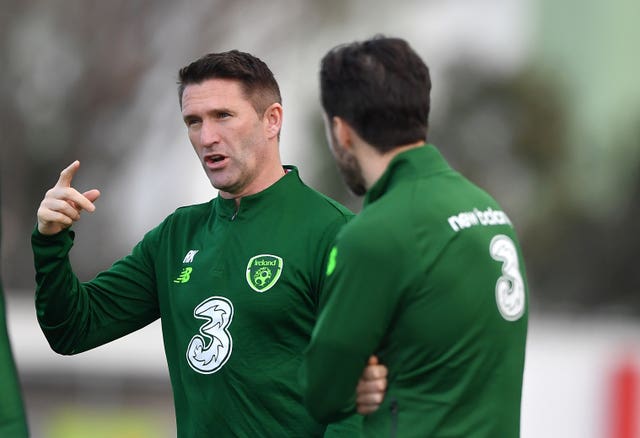 Robbie Keane would continue his role with Ireland