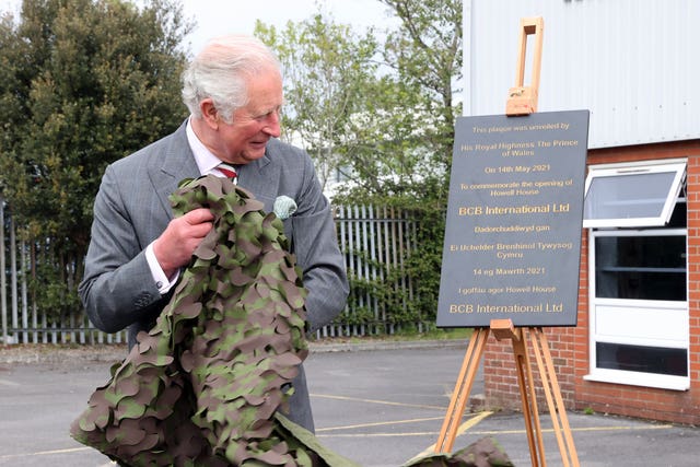 Prince of Wales visit to Wales