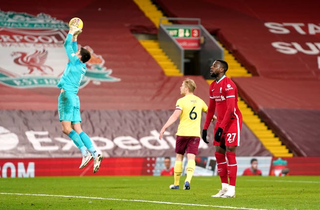 Divock Origi montre sa déception contre Burnley 