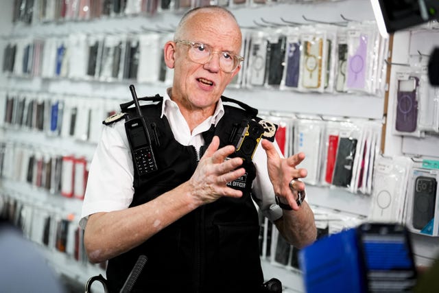 Police suspected stolen devices warrants