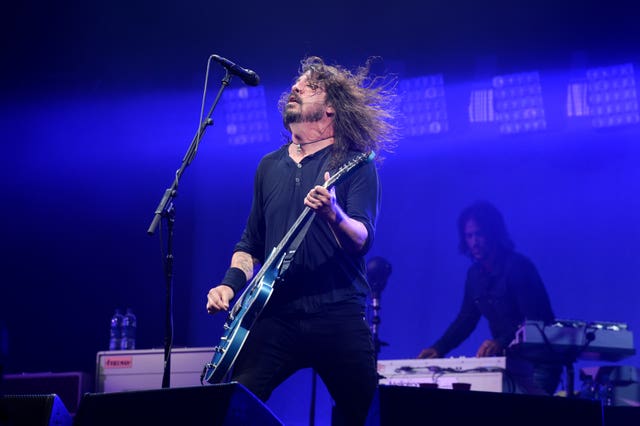 Dave Grohl of Foo Fighters (Ben Birchall/PA)