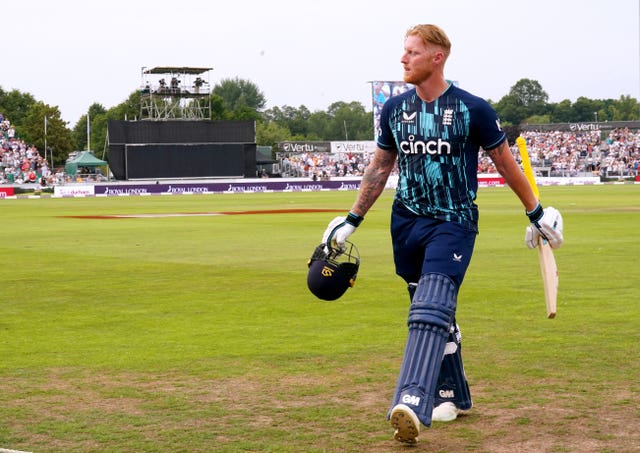 Stokes played his final England ODI at his home ground of Chester-le-Street in the first of the series against South Africa on Tuesday