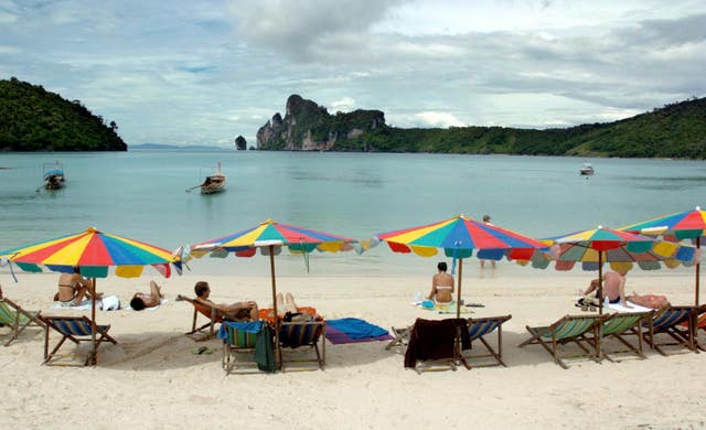 Beach on Thailand
