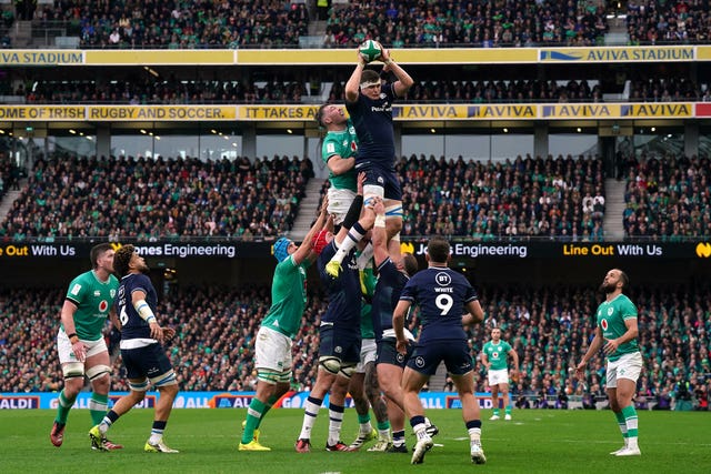 Ireland v Scotland in 2024