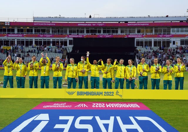 Australia overcame India to win Commonwealth Games gold (Adam Davy/PA)