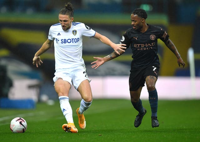 City and Leeds played out a 1-1 draw at Elland Road in October