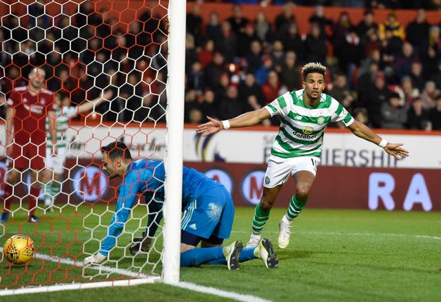 Scott Sinclair's hat-trick helps Celtic to a thrilling 4-3 win against Aberdeen 