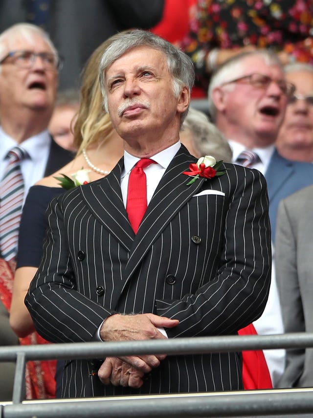 Stan Kroenke has become an unpopular figure with the Arsenal fanbase
