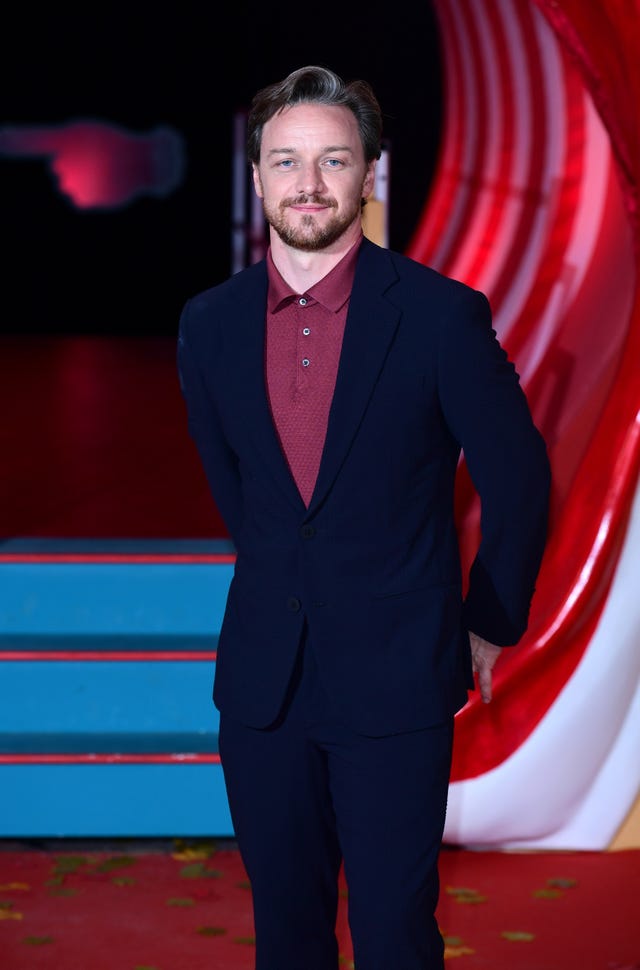 James McAvoy attending the IT Chapter Two European premiere