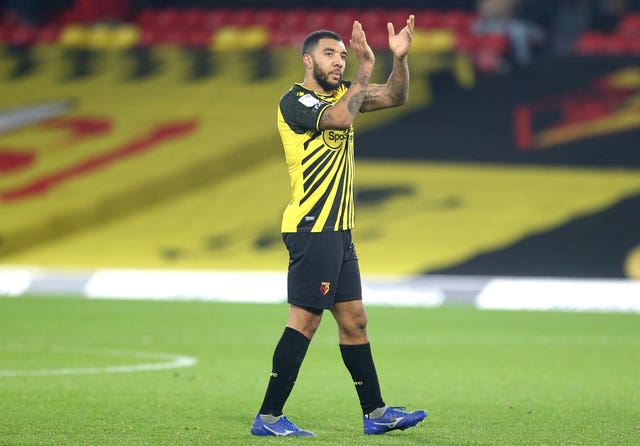 Watford's Troy Deeney has been at Vicarage Road for over 10 years