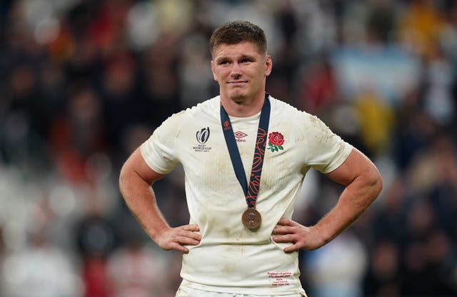Owen Farrell has not played for England since helping secure last year's third place finish at the Rugby World Cup in France