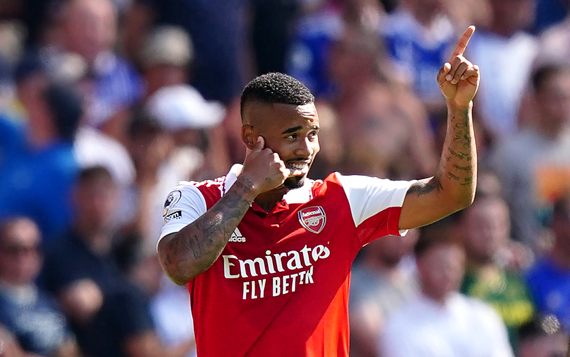 Gabriel Jesus Bags Brace On Home Debut As Arsenal Overcome Leicester Bt Sport