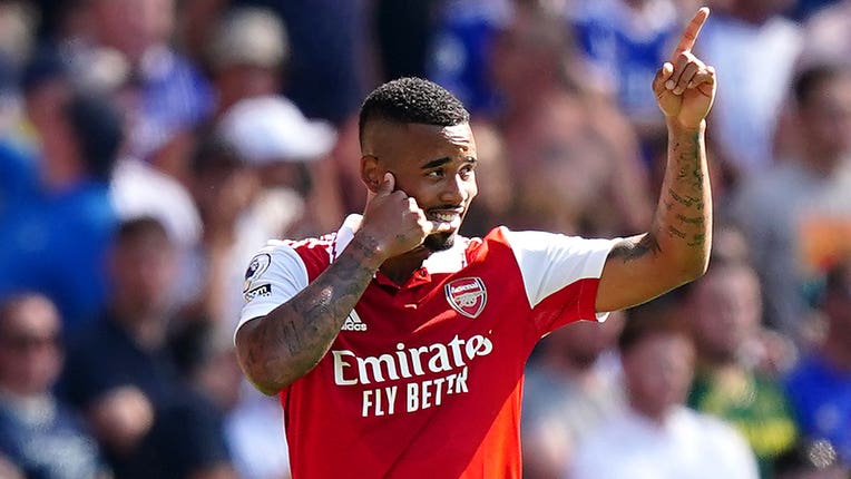 Gabriel Jesus Bags Brace On Home Debut As Arsenal Overcome Leicester Bt Sport Gabriel Jesus Bags Brace On Home Debut As Arsenal Overcome Leicester Bt Sport