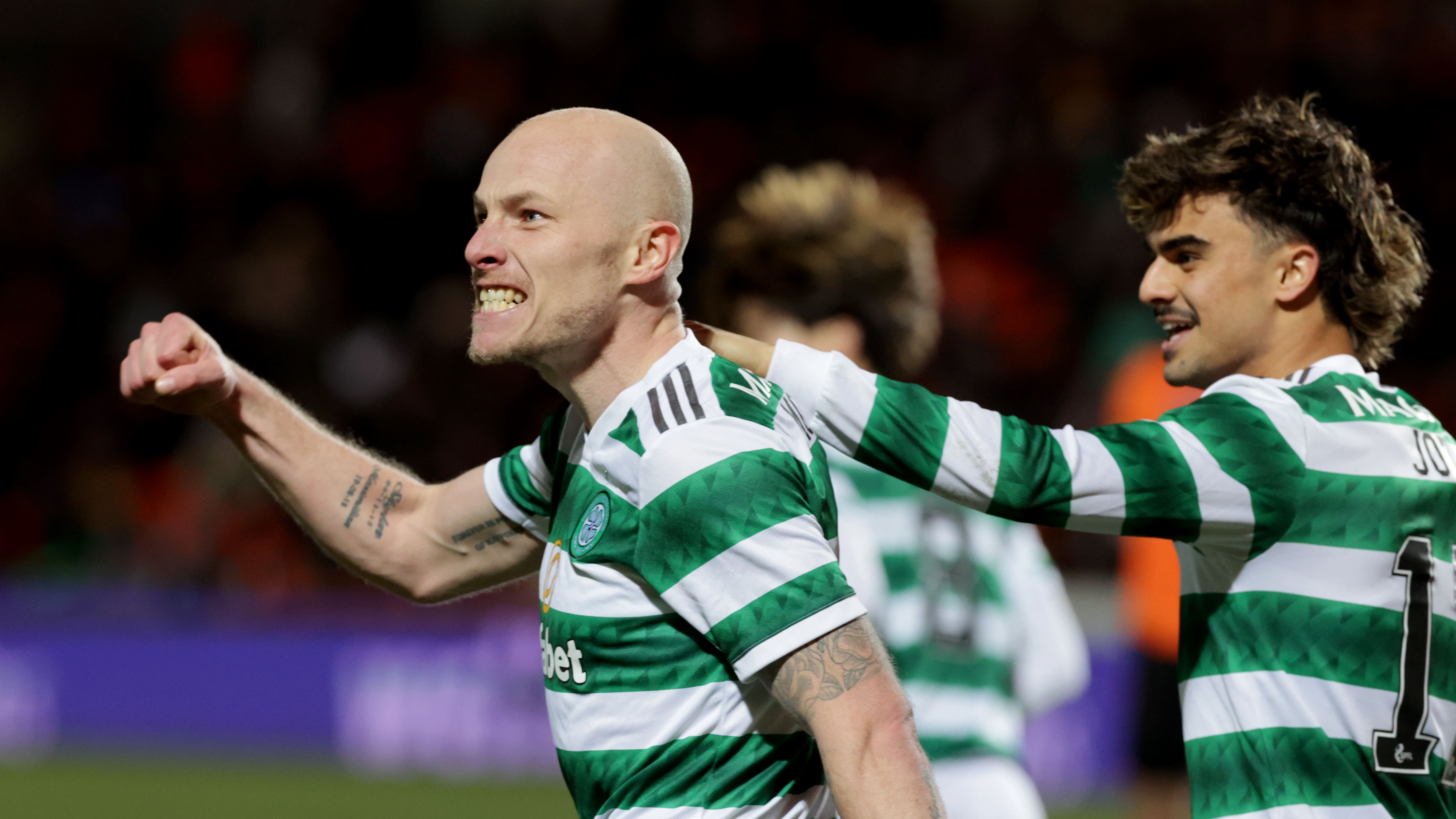 Aaron Mooy enjoyed himself at Tannadice (Steve Welsh/PA)