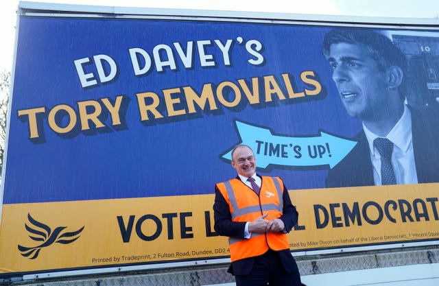 LibDems new campaign poster