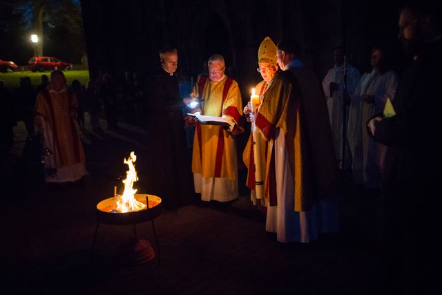 Lichfield Cathedral Easter Vigil