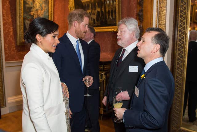 Meghan and Alun Cairns (right)