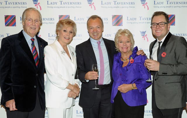 Judith Chalmers at Lady Taverners tribute lunch