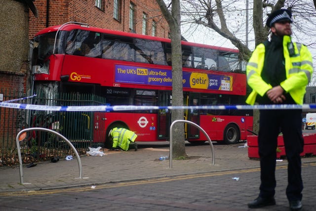 Highams Park bus crash