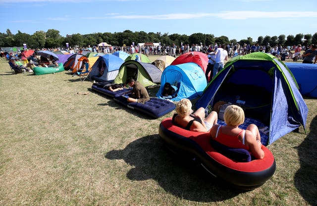 Wimbledon queue