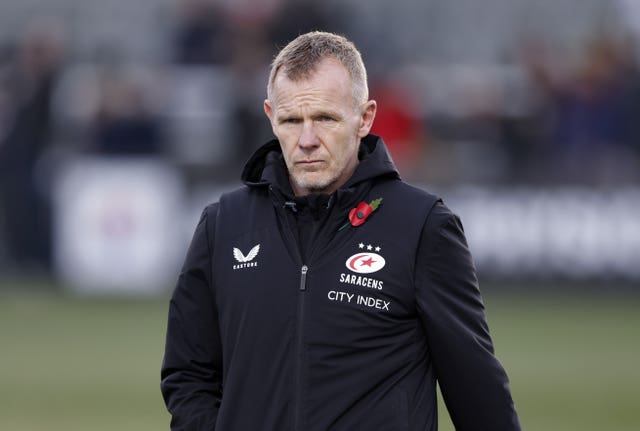 Saracens director of rugby Mark McCall 