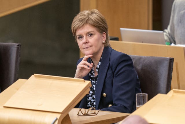 Scottish First Minister vote