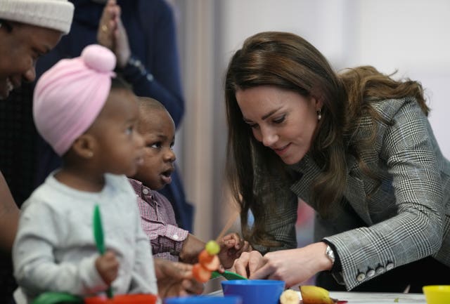 Duchess of Cambridge visits PACT