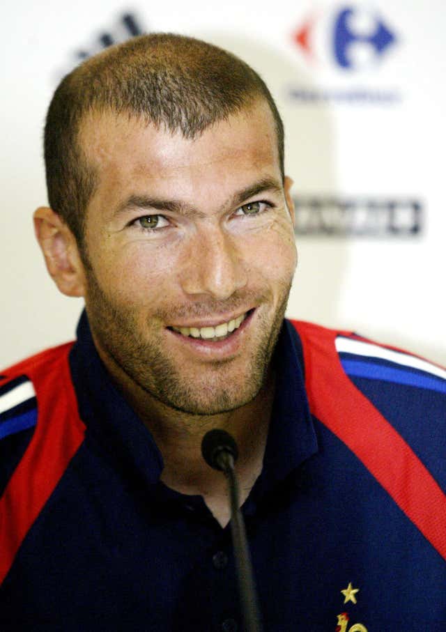 Zinedine Zidane starred for France at World Cup 1998 and Euro 2000