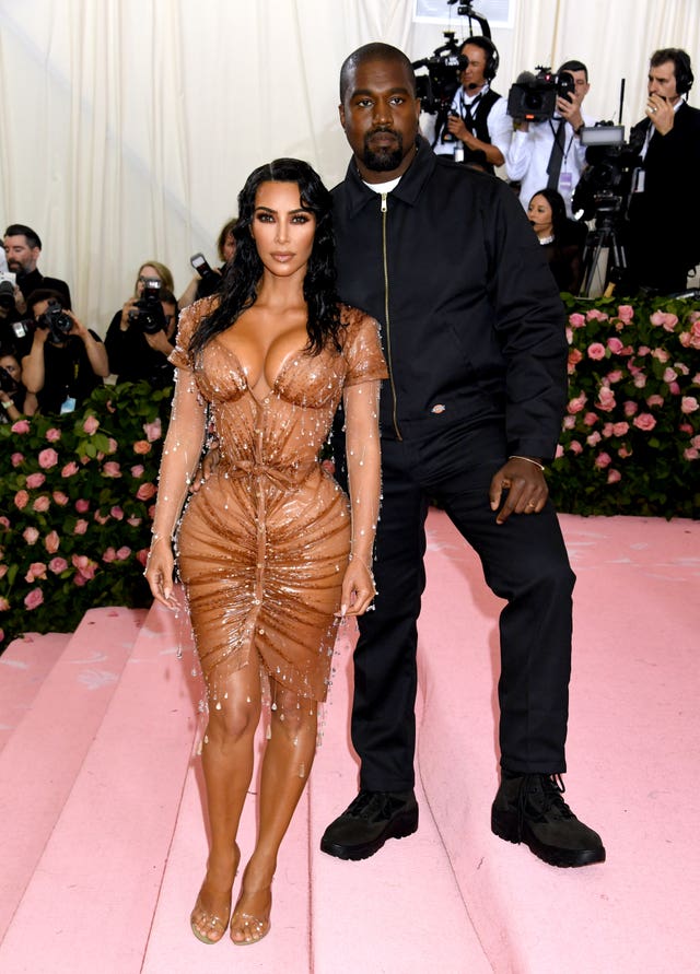 Kim Kardashian-West and Kanye West 