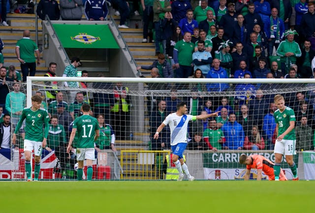 Northern Ireland v Greece – UEFA Nations League – Group 2 – Windsor Park