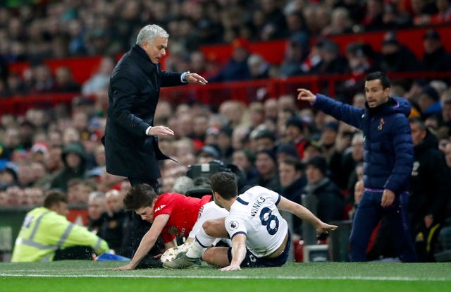 It was a painful return to Old Trafford for Jose Mourinho