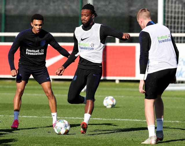 Nathaniel Chalobah (centre) is back in the England squad