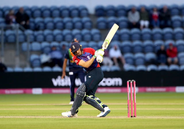 Jos Buttler has a supreme record opening the batting for England in T20s (David Davies/PA)