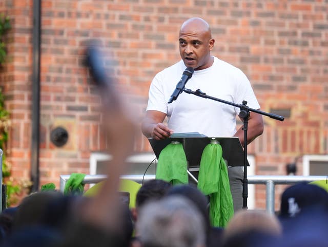 Tower block fire in London