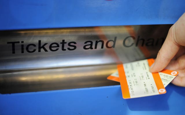 British Rail ticket sale